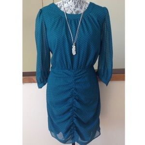 I ❤️ Ronson Polka Dot Dress NWT Sz L